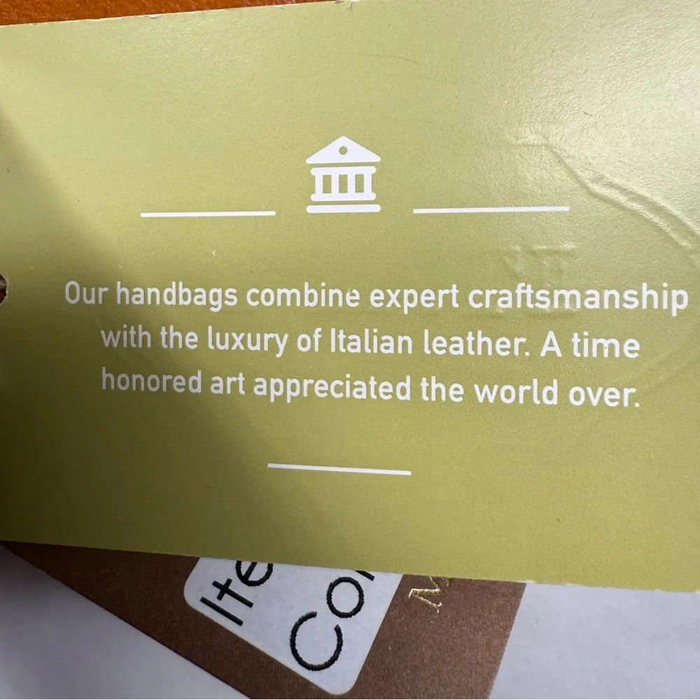 Pratesi Bag Volterra in Italian Leather, NWT